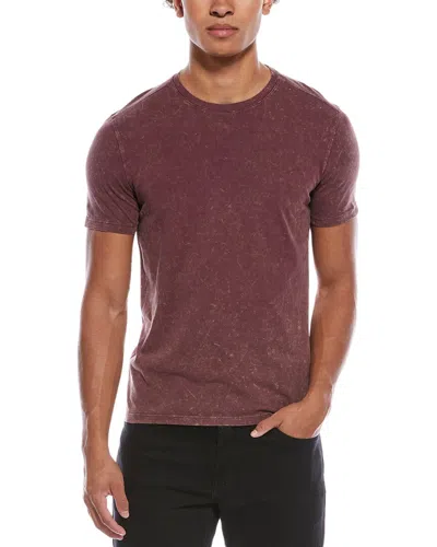John Varvatos Enzo T-shirt In Burgundy