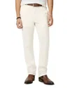John Varvatos Flint Linen Blend Flared Leg Pants In Natural