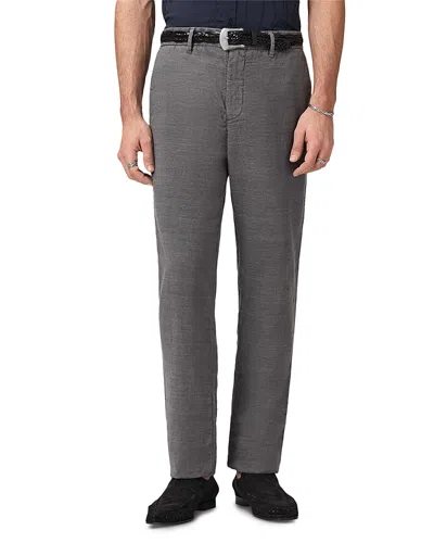 John Varvatos Flint Straight Leg Pants In Gray