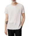 John Varvatos Freedom Raw Edge T-shirt In Salt