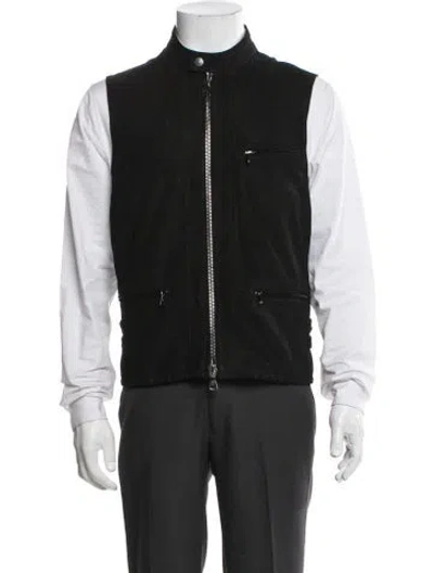 Pre-owned John Varvatos Goat Leather Vest In Multi
