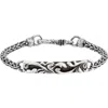 John Varvatos Gothic Chain Bracelet In Metallic