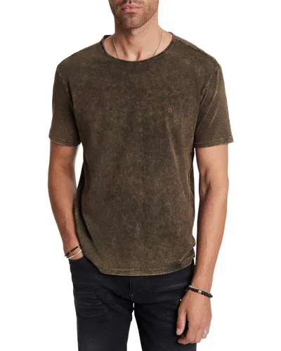 John Varvatos Gould Crew Shirt In Green