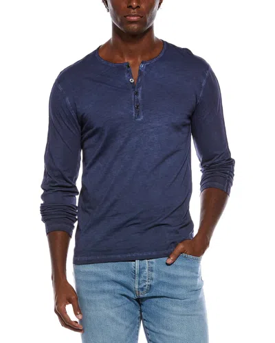 John Varvatos Greenwich Regular Fit Shirt In Blue