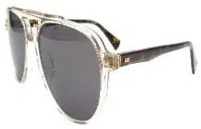 John Varvatos Grey Pilot Men's Sunglasses Sjv576 0j06 57 In Green