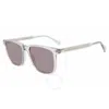 John Varvatos Grey Square Ladies Sunglasses Sjv557 0gry 54