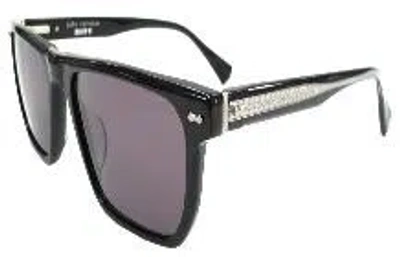 John Varvatos Grey Square Men's Sunglasses Sjv575 0bla 55 In Neutral