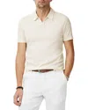 John Varvatos Hague Foliage Jacquard Polo In Natural