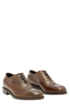 John Varvatos Harrison Longwing Leather Oxford In Brown