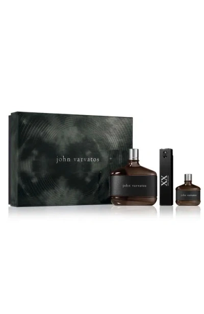 John Varvatos Heritage 3-piece Eau De Toilette Set $167 Value In Transparent