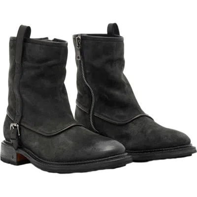 John Varvatos Heritage Genuine Shearling Lined Boot In Black