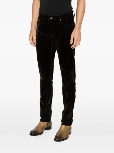 John Varvatos J702 Jeans In Brown
