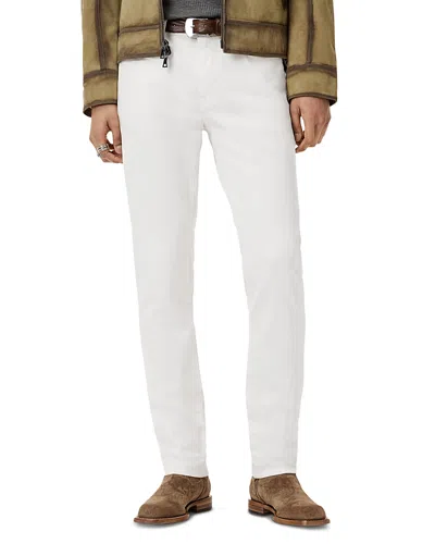 John Varvatos J702 Slim Fit Jeans In Chalk