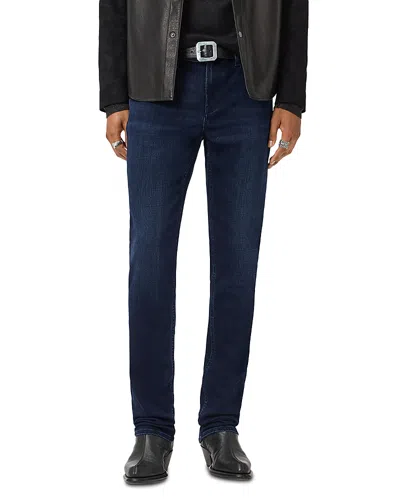John Varvatos J702 Slim Fit Jeans In Navy In Blue