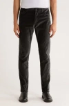 John Varvatos J702 Slim Fit Straight Leg Jeans In Black