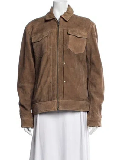 Pre-owned John Varvatos Jacket In Brown