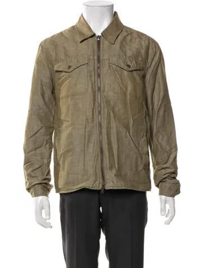 Pre-owned John Varvatos Jacket In Green