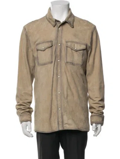 Pre-owned John Varvatos Jacket W/ Tags In Neutrals