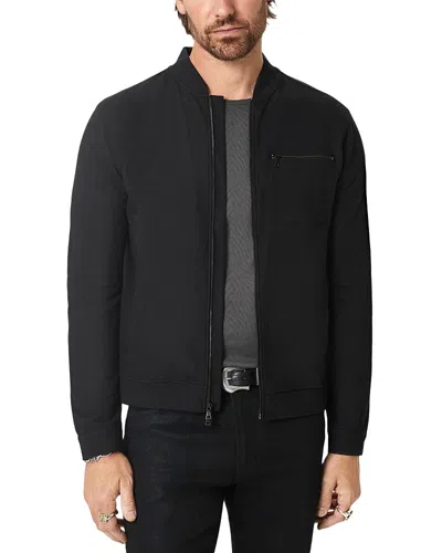 John Varvatos Kendall Baseball Jacket In Black