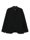 John Varvatos Anson Slim Fit Black Twill Jacket