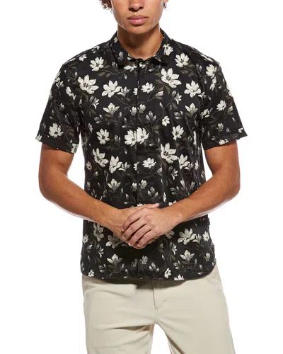 John Varvatos Loren Slim Fit Sport Shirt In Black