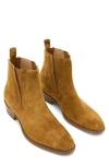 John Varvatos Ludlow Chelsea Boot In Clay Brown
