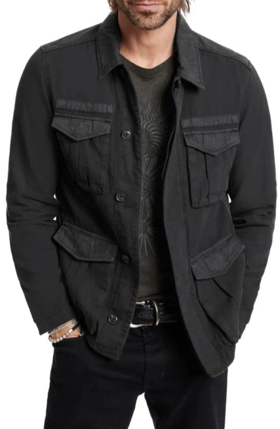 John Varvatos Luis Field Jacket In Black