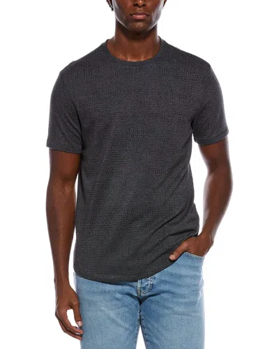 John Varvatos Lumen Texture Shirt In Gray