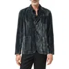 John Varvatos Maddox Soft Velvet Jacket In Black