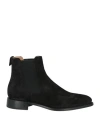 John Varvatos Man Ankle Boots Black Size 8.5 Leather In Black