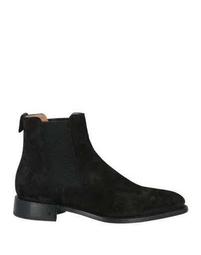 John Varvatos Man Ankle Boots Black Size 8.5 Leather