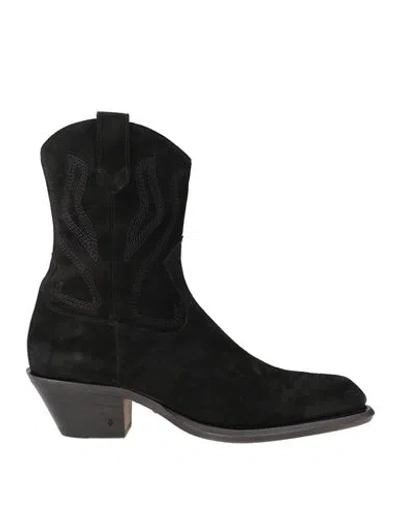 John Varvatos Man Ankle Boots Black Size 9 Leather