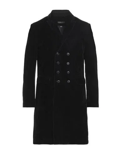 John Varvatos Man Coat Black Size 44 Cotton