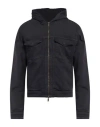 John Varvatos Man Denim Outerwear Midnight Blue Size 42 Cotton, Polyester, Elastane