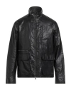 John Varvatos Man Jacket Black Size 38 Linen, Polyamide, Viscose, Polyester
