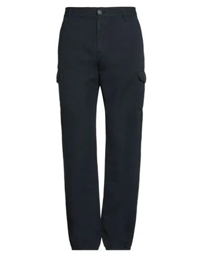 John Varvatos Man Pants Midnight Blue Size 33 Cotton, Linen