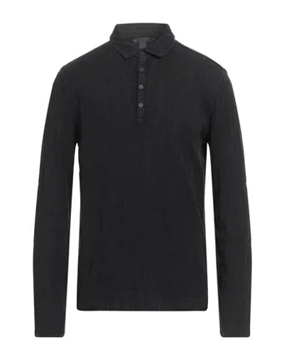 John Varvatos Man Polo Shirt Black Size Xxl Organic Cotton