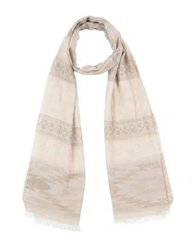John Varvatos Man Scarf Beige Size - Cotton In Neutral
