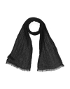 John Varvatos Man Scarf Black Size - Viscose, Modal, Cotton