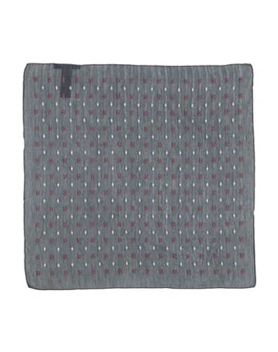 John Varvatos Man Scarf Blue Size - Cotton