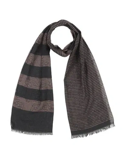 John Varvatos Man Scarf Brown Size - Viscose, Modal, Cotton