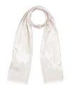 John Varvatos Man Scarf Off White Size - Silk, Viscose