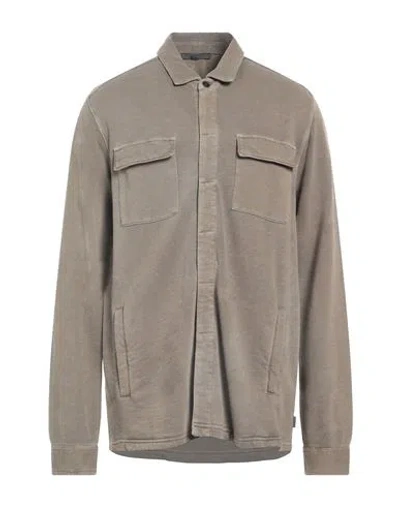 John Varvatos Man Shirt Khaki Size Xxl Cotton In Beige