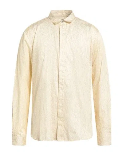 John Varvatos Man Shirt Pastel Yellow Size Xxl Cotton