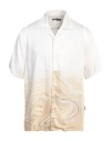 John Varvatos Man Shirt White Size Xxl Modal In White