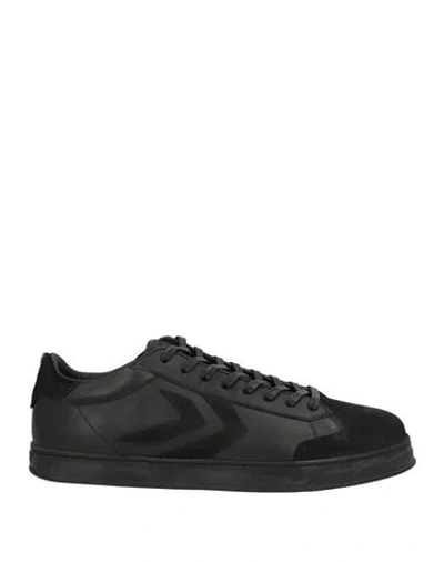 John Varvatos Man Sneakers Black Size 9 Leather