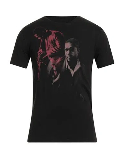 John Varvatos Man T-shirt Black Size S Cotton