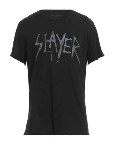 John Varvatos Man T-shirt Black Size S Cotton