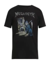 John Varvatos Man T-shirt Black Size Xxl Cotton In Black