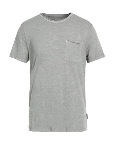 John Varvatos Man T-shirt Grey Size M Cotton In Grey